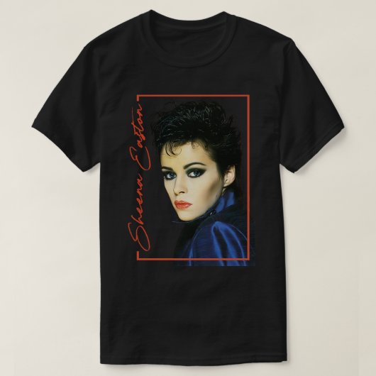 Sheena Easton 80s Retro Fan Ontwerp T-shirt (Design voorkant)