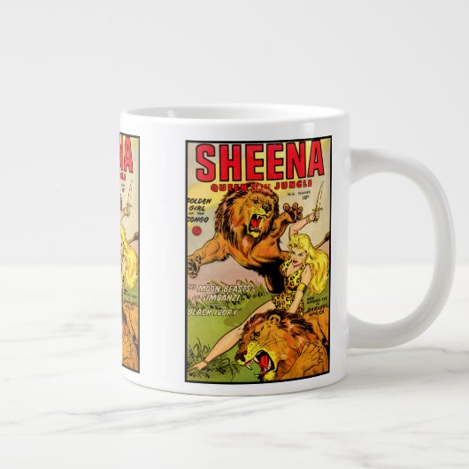 Sheena Queen of the Oerwoud Grote Koffiekop (Rechts)