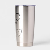SheEO Business Style Thermal Tumbler Geïsoleerde Drinkbeker (Links)