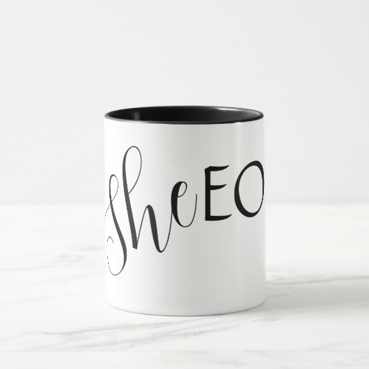 SheEO Professionele Keramische Beker Mok (Midden)