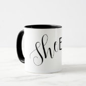 SheEO Professionele Keramische Beker Mok (Voorkant links)
