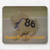 Sheep 86 is mijn thuis! muismat (Voorkant)