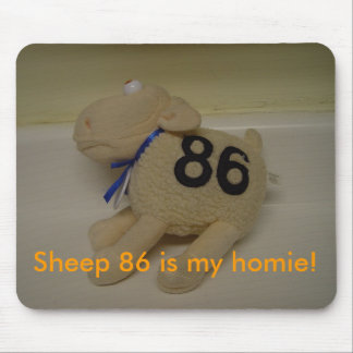 Sheep 86 is mijn thuis! muismat