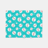 Sheep Baby Blanket Fleece Deken (Voorkant (Horizontaal))