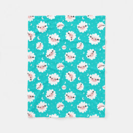 Sheep Baby Blanket Fleece Deken
