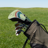 Sheep Ballerina Golfheadcover (Insitu)