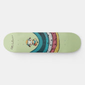 Sheep Ballerina Persoonlijk Skateboard (Horizontaal)