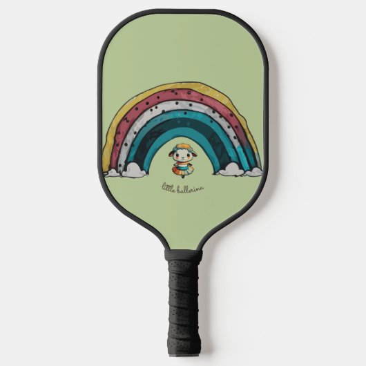Sheep Ballerina Pickleball Paddle (Voorkant)