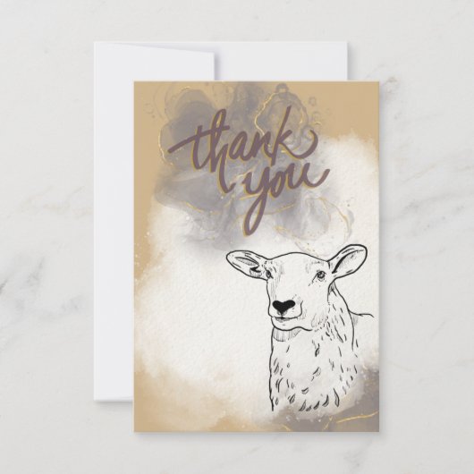 Sheep Bedankt voor je creditcard (Voorkant)