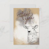 Sheep Bedankt voor je creditcard (Voorkant / Achterkant)