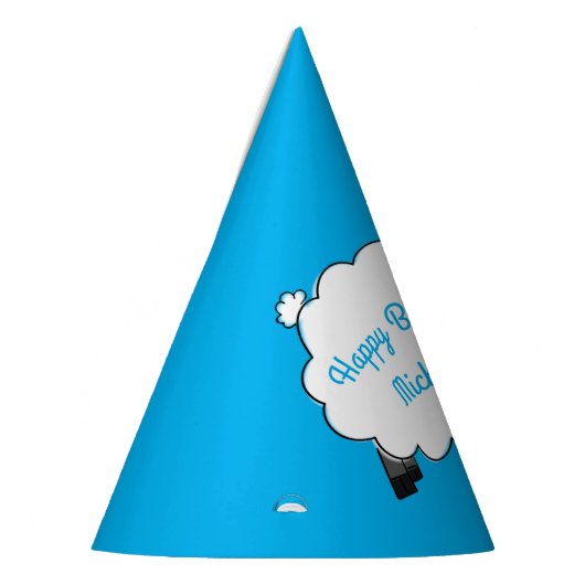 Sheep Birthday Party Cute Cartoon Feesthoedjes (Links)