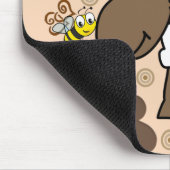 Sheep Brown hardt de Muismat van de Bumblebee! Mui (Hoek)
