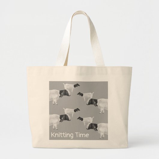 Sheep canvas tas beroemd gemaakt door Jo Afbeeldin (Voorkant)