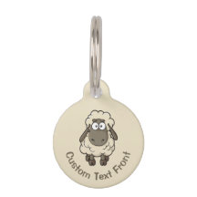 Sheep Cartoon Beige