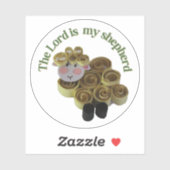 Sheep christian message sticker (Vel)