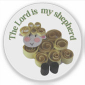 Sheep christian message sticker (Voorkant)
