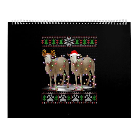 Sheep Christmas Tree Lights | Santa Animal Gift Kalender (Hoes)