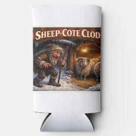 Sheep Cote Clod Icelandic Yule Lad Postcard Seltzer Blikjeskoeler