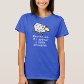 Sheep Design Cartoon T-shirt (Voorkant)