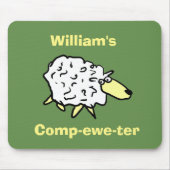 Sheep Design Comp-ewe-ter! Muismat (Voorkant)