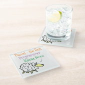 Sheep Design for a Programmer Glass Onderzetter (Schuin)