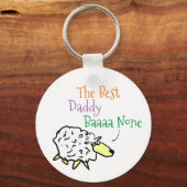 Sheep Design for the Best Papa Sleutelhanger (Voorkant)