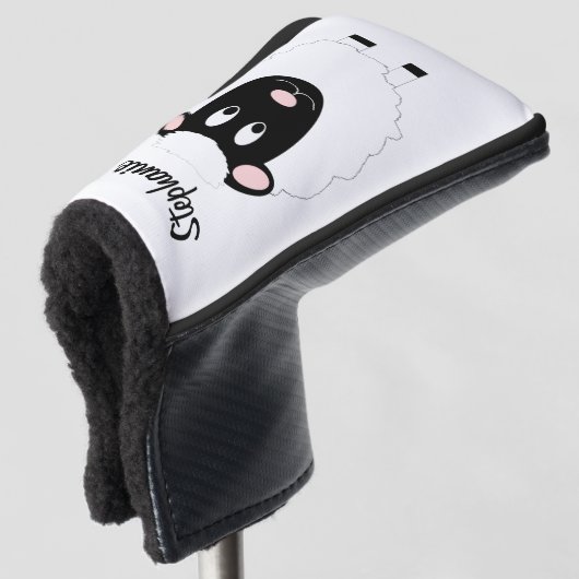Sheep Design Golfheadcover (3/4 voorkant)