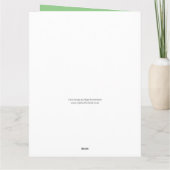 Sheep Design Happy Birthday bij Forest Ranger Kaart (Achterkant)