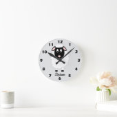 Sheep Design Personalised Ronde Klok (Huis)