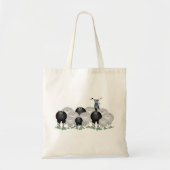 Sheep Dog Canvas tas (Voorkant)
