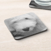 Sheep Dog Cork Onderzetters (Linkerzijde)