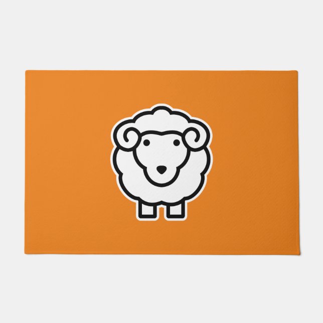 Sheep Doormats Deurmat (Voorkant)