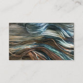 Sheep Face Breien Wool Arts Visitekaartje (Achterkant)