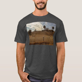 Sheep Farm and Wind Turbines 1 T-shirt