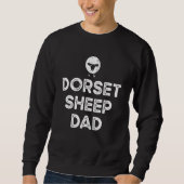 Sheep Farmer Dad Father - Breeder Dorset Sheep_1 Trui (Voorkant)