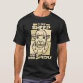 Sheep Farmer Lamb Shepherd 1 T-shirt (Voorkant)