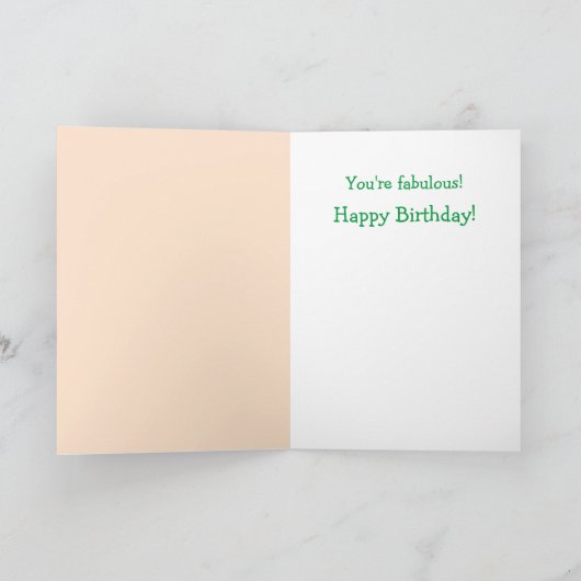 Sheep Flattery Birthday Kaart (Binnen)