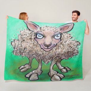 Sheep Fleece Blanket Deken
