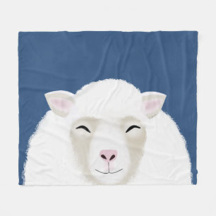 Sheep Fleece Blanket Deken