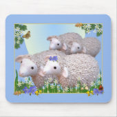 SHEEP FLOCK Mousemat Muismat (Voorkant)
