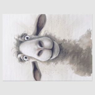 Sheep Funny Cartoon Tissuepapier