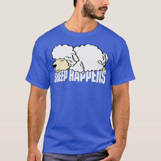 Sheep gebeurt op Shepherd Gift T-shirt