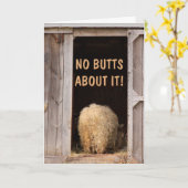 Sheep Gekke Joke krijgt goed Kaart (Gele Bloem)