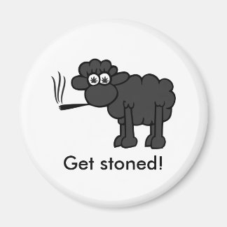 Sheep_Hanf, word stoned! Magneet