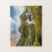 Sheep Herding Blue Merle Rough Collie - Legpuzzel (Verticaal)