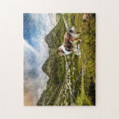 Sheep Herding Mahogany Sable Rough Collie - Legpuzzel (Verticaal)