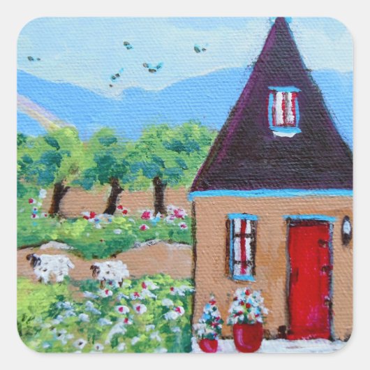 Sheep House stickers (Voorkant)