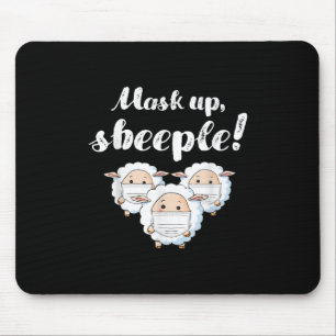 Sheep in mask   Animal Lovers Perfect Gift Muismat
