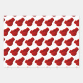 Sheep in Sheep Sweater, Mittens, Warm Wishes  Inpakpapier Vel (Voorkant 3)