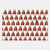 Sheep in Sheep Sweater, Mittens, Warm Wishes  Inpakpapier Vel (Voorkant)